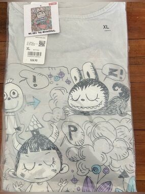 Adult Labubu “we are the monsters” tee.